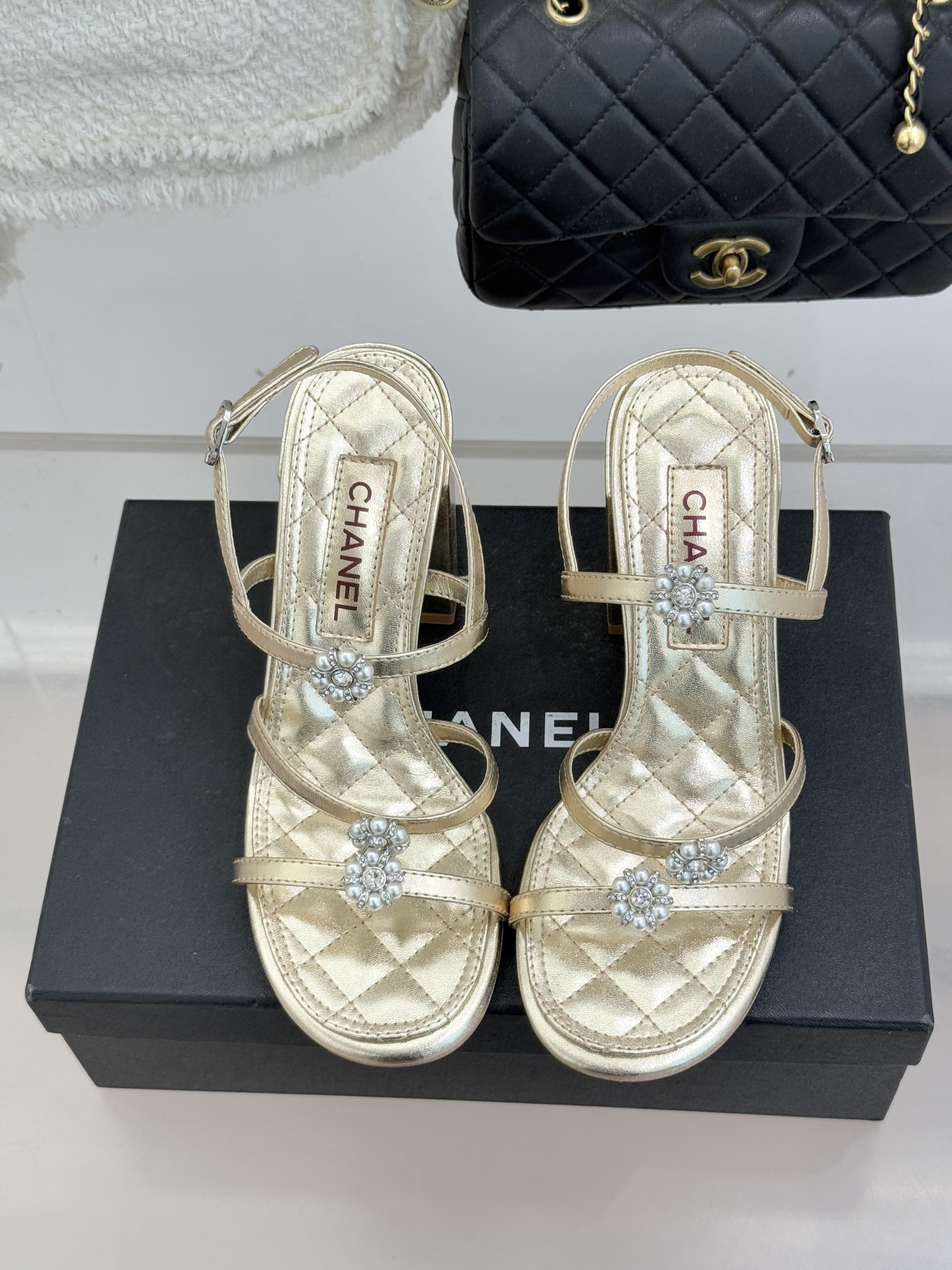 UA Chanel Sandals