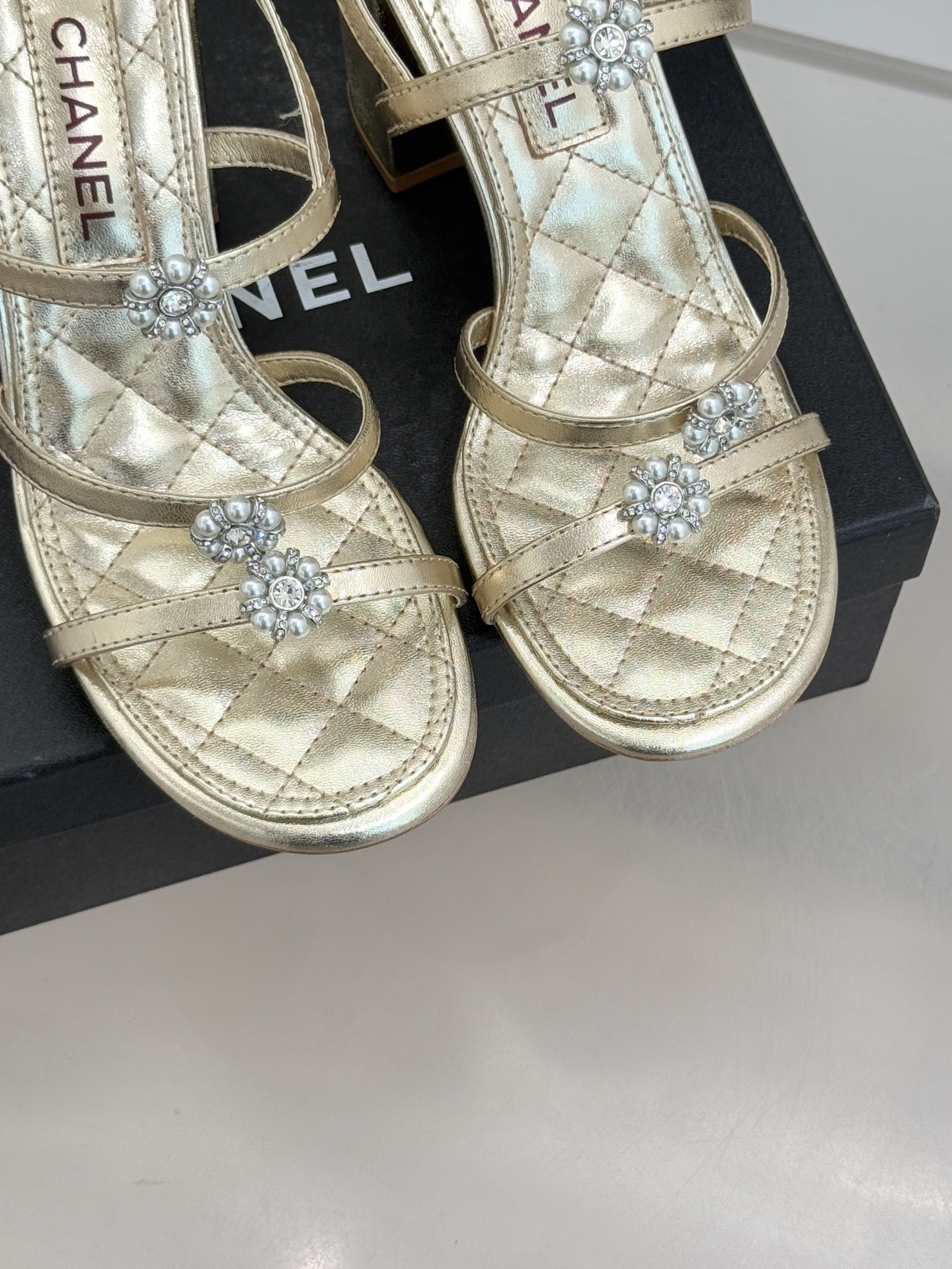 UA Chanel Sandals
