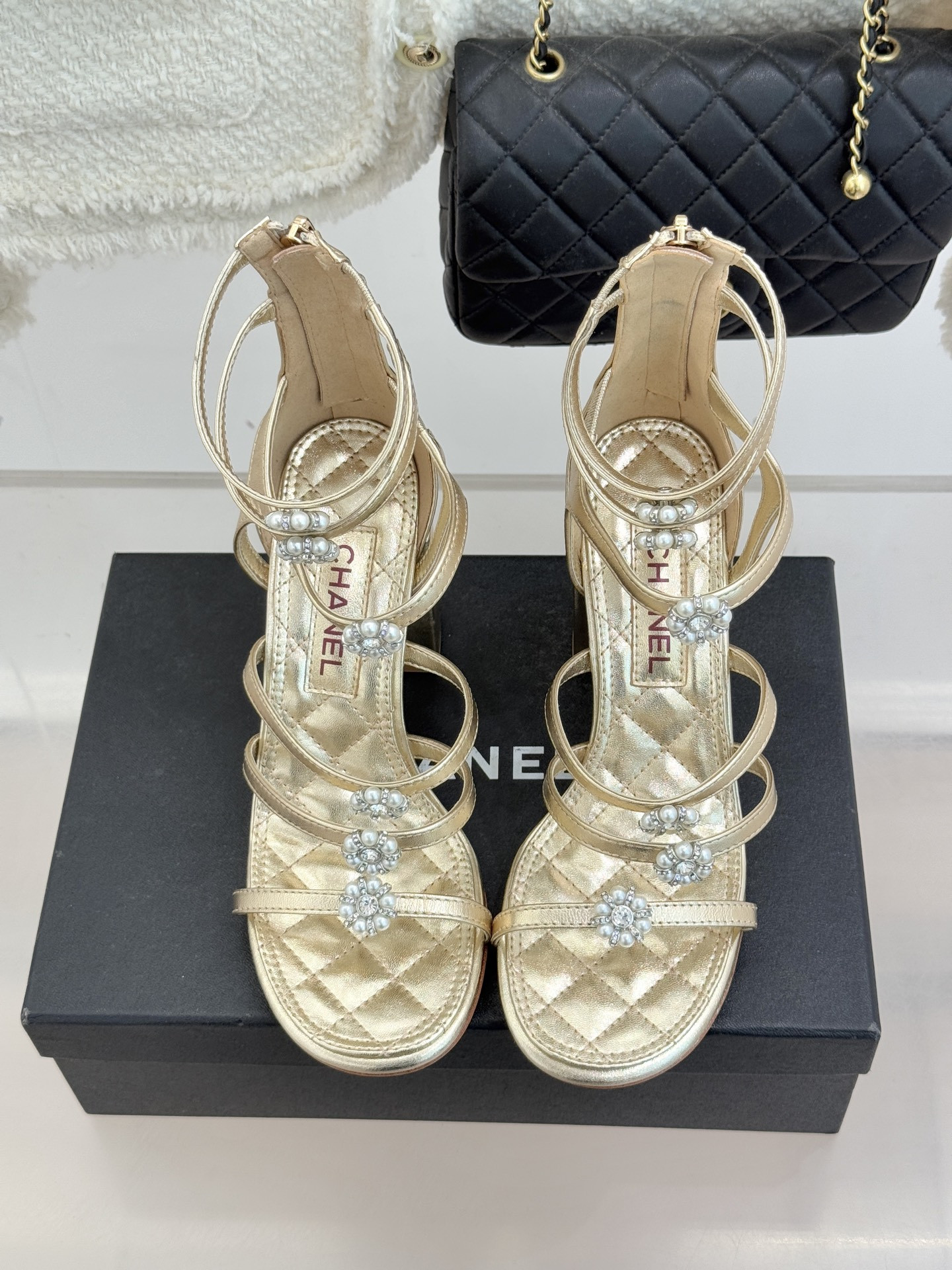 UA Chanel Sandals