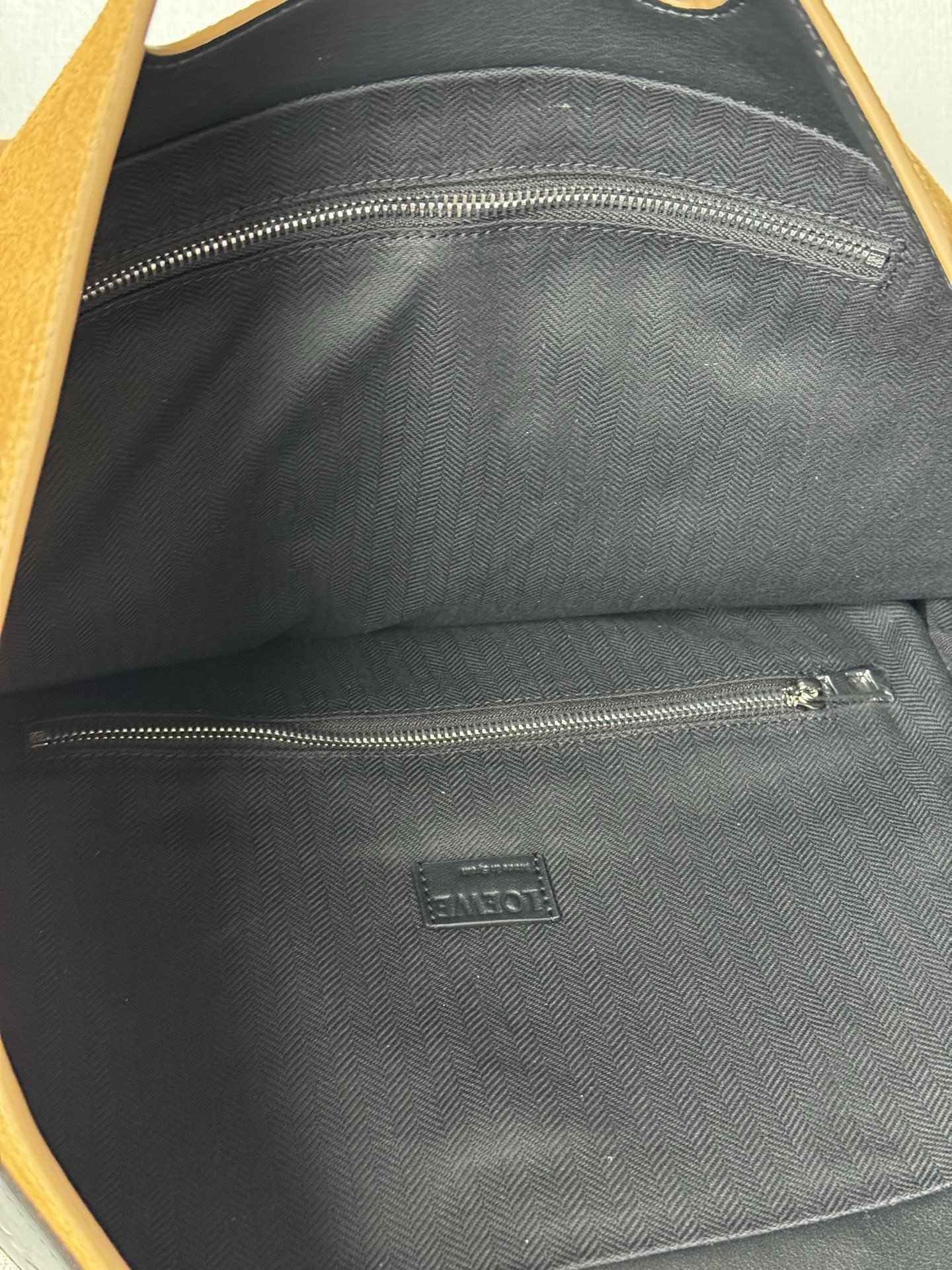 Loewe Bob Folded Tote in Suede 47.5x38x9.5cm