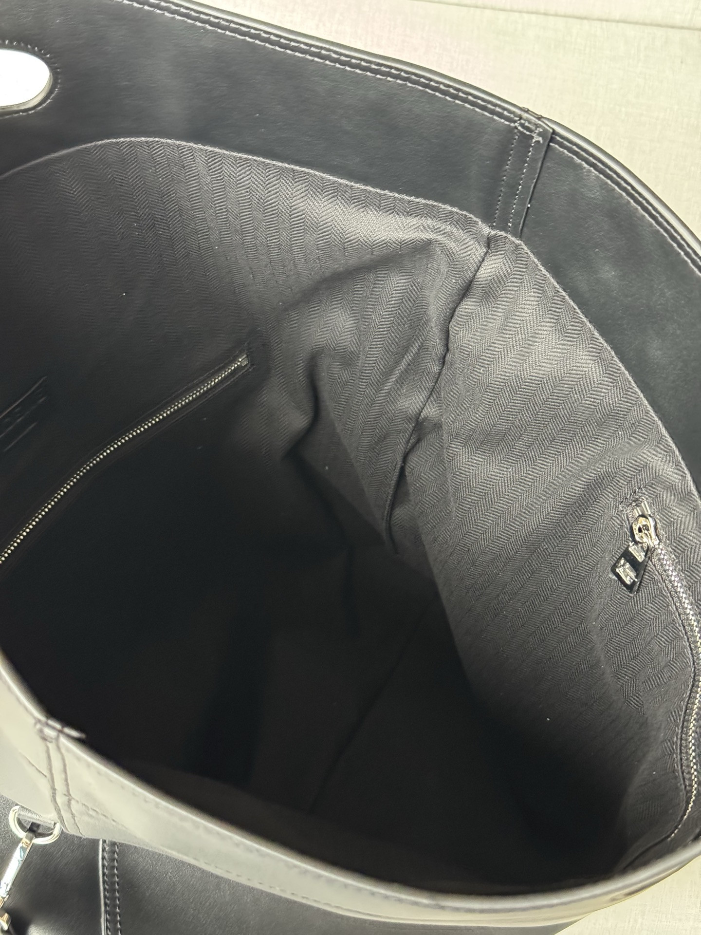 Loewe Bob Folded Tote in Shiny Supple Calfskin