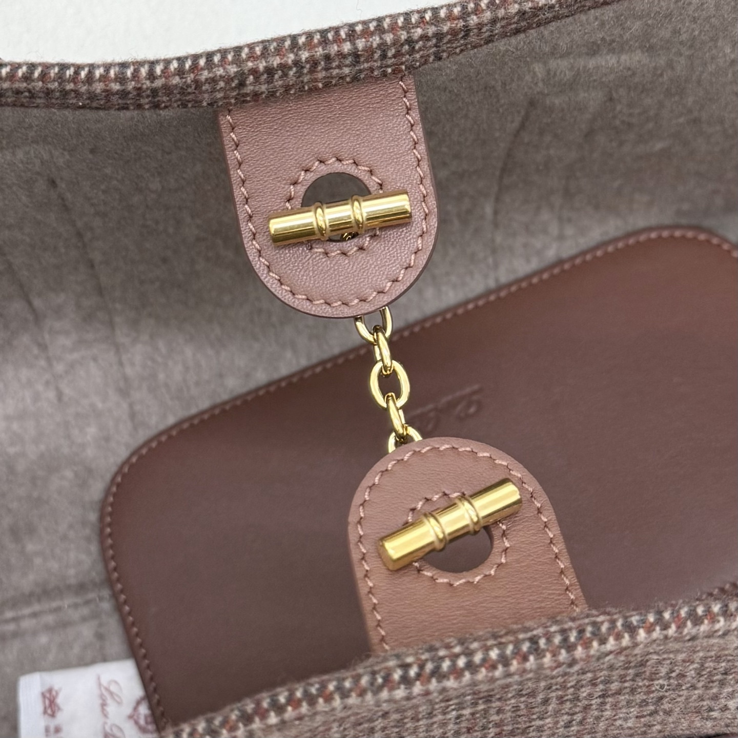 Loro Piana Small Ghiera Shopper 28x19x12cm