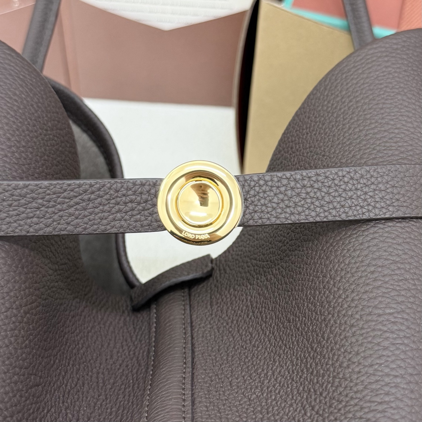 Loro Piana Small Ghiera Shopper 28x19x12cm