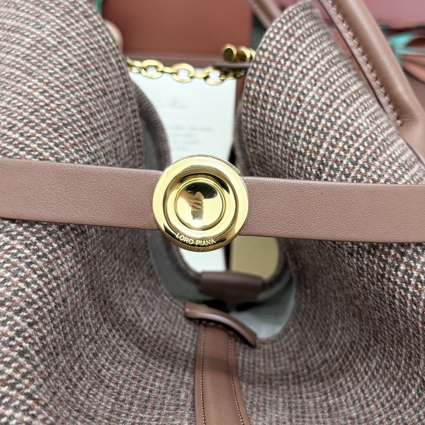 Loro Piana Large Ghiera Shopper 40x26x18cm