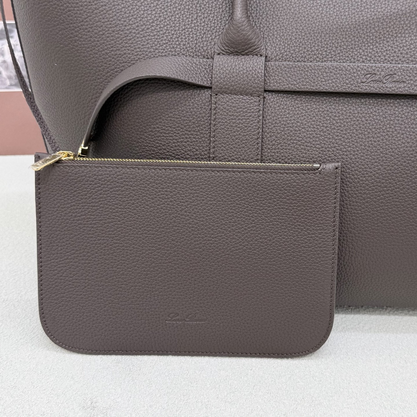 Loro Piana Large Ghiera Shopper 40x26x18cm