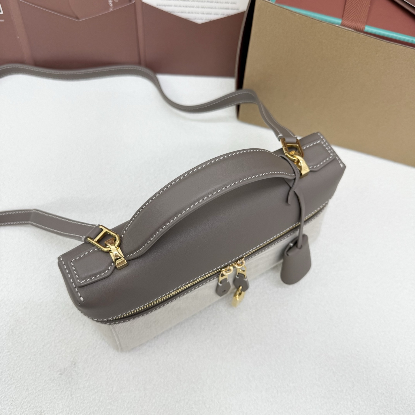Loro Piana Extra Bag L23 23x12x7cm