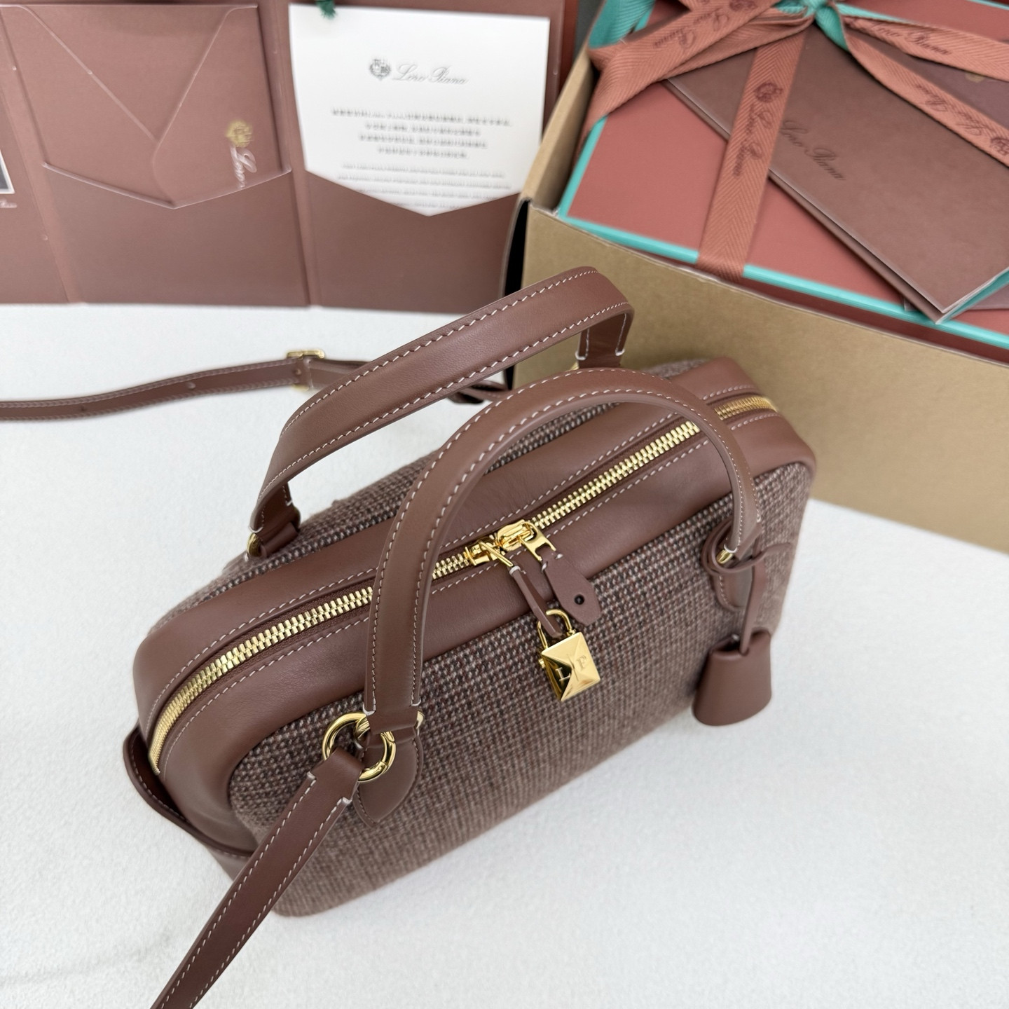 Loro Piana Small Needle Bag 31x15x16cm