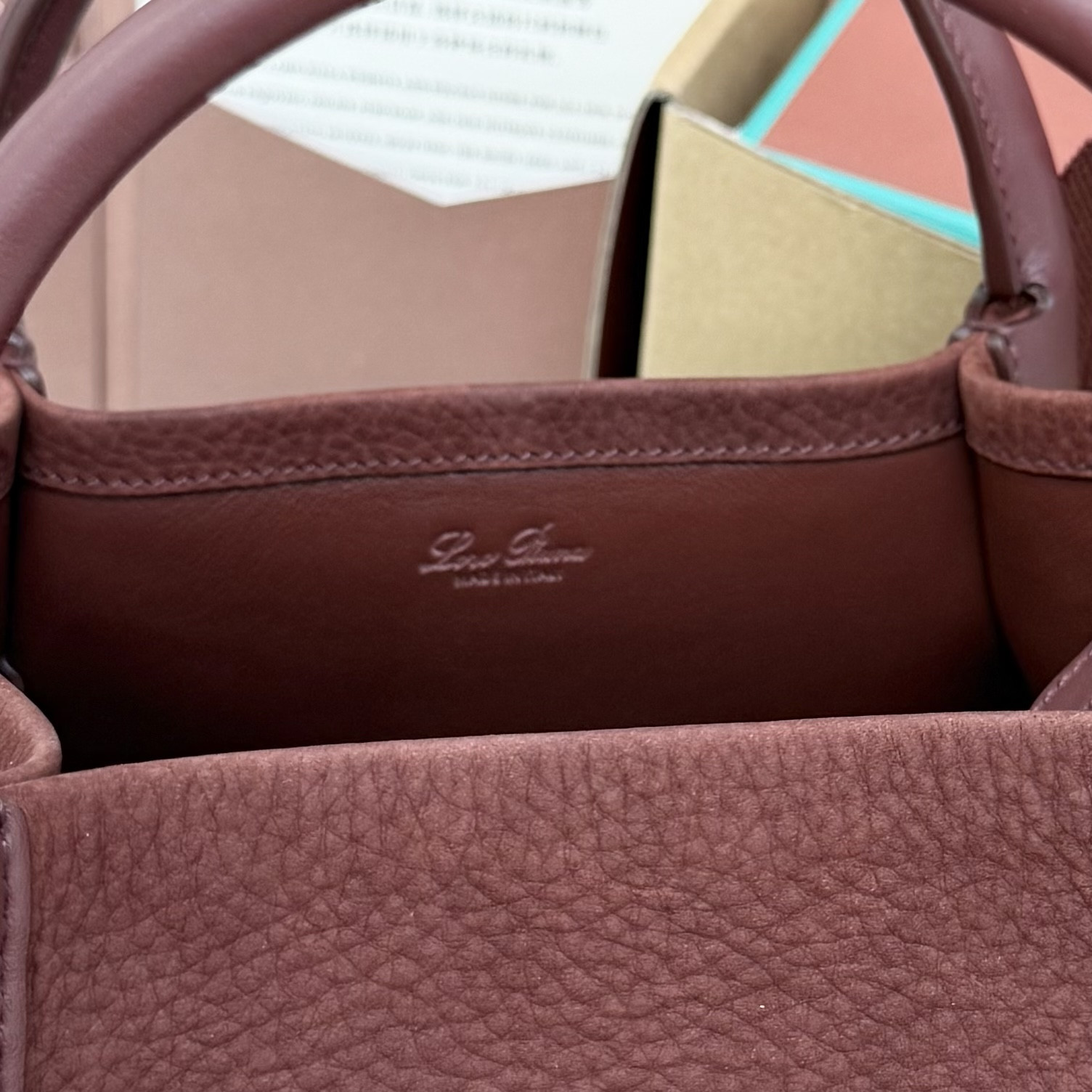 Loro Piana Small Bale Bag 17x20x17cm