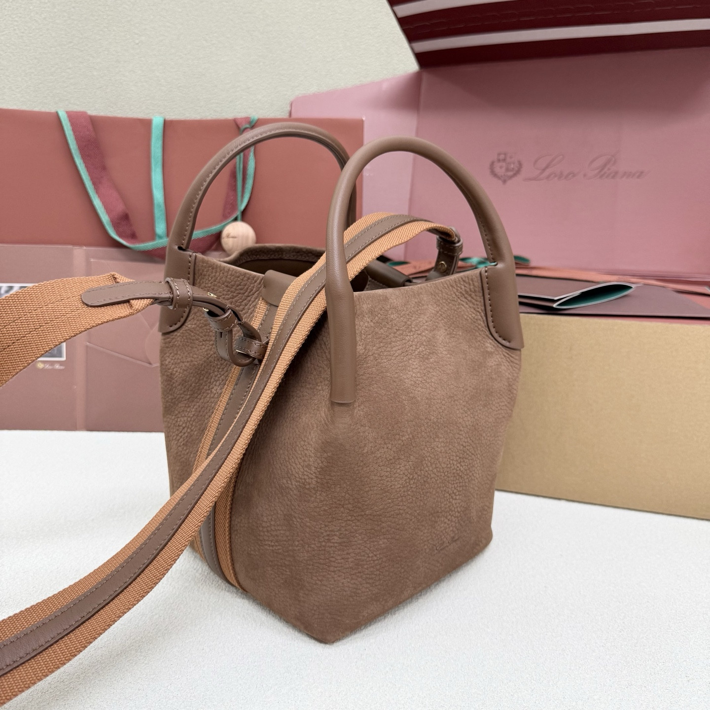 Loro Piana Small Bale Bag 17x20x17cm