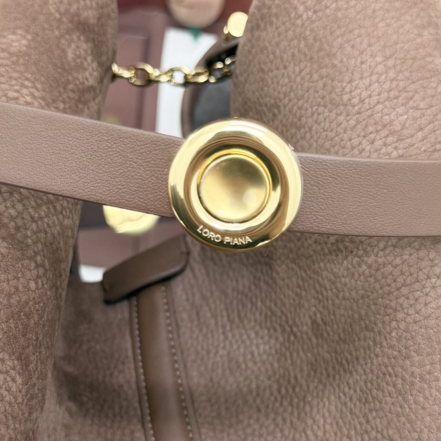 Loro Piana Large Ghiera Shopper 40x26x18cm