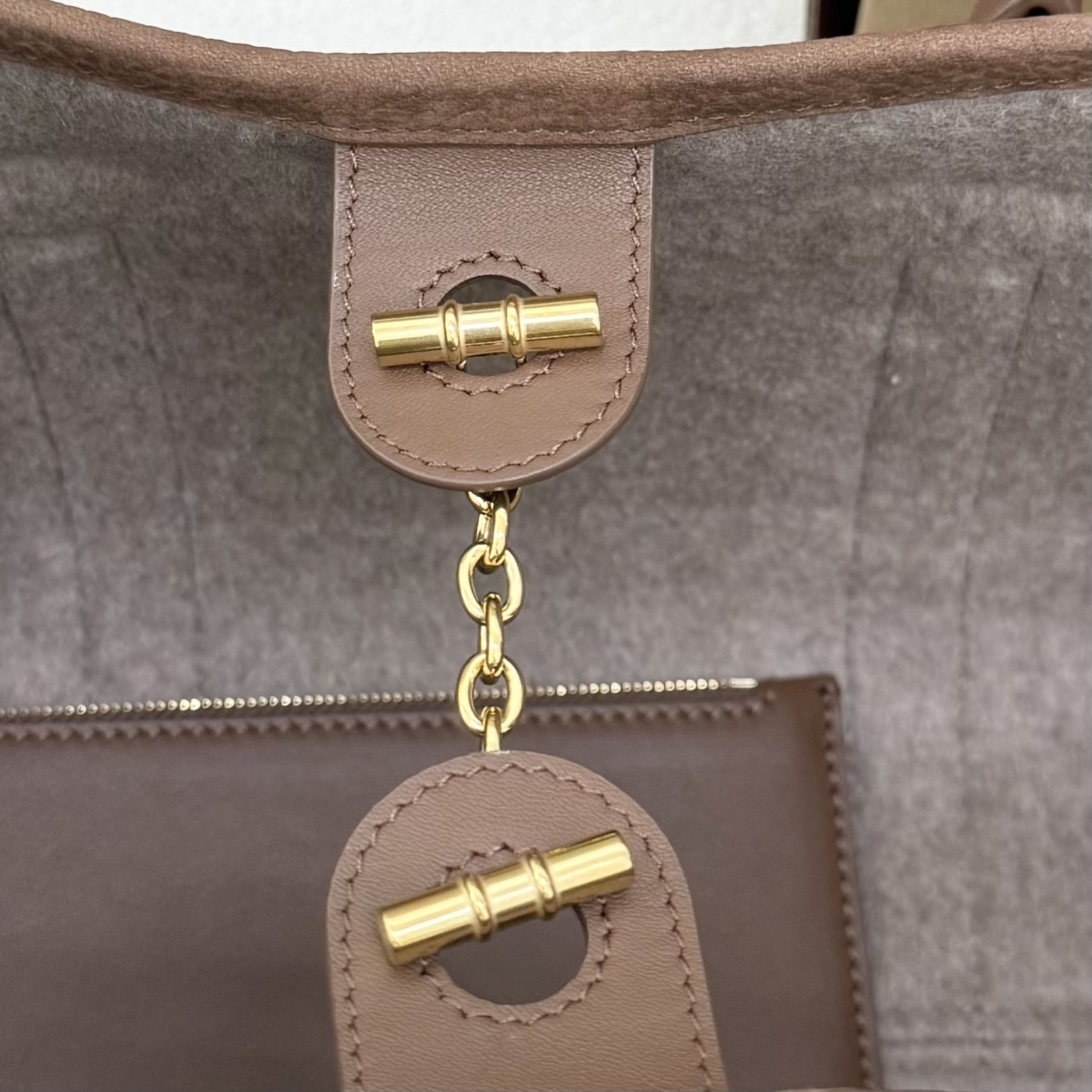 Loro Piana Small Ghiera Shopper 28x19x12cm