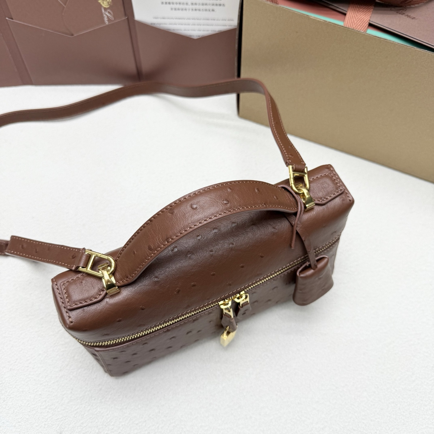 Loro Piana Extra Bag L23 23x12x7cm