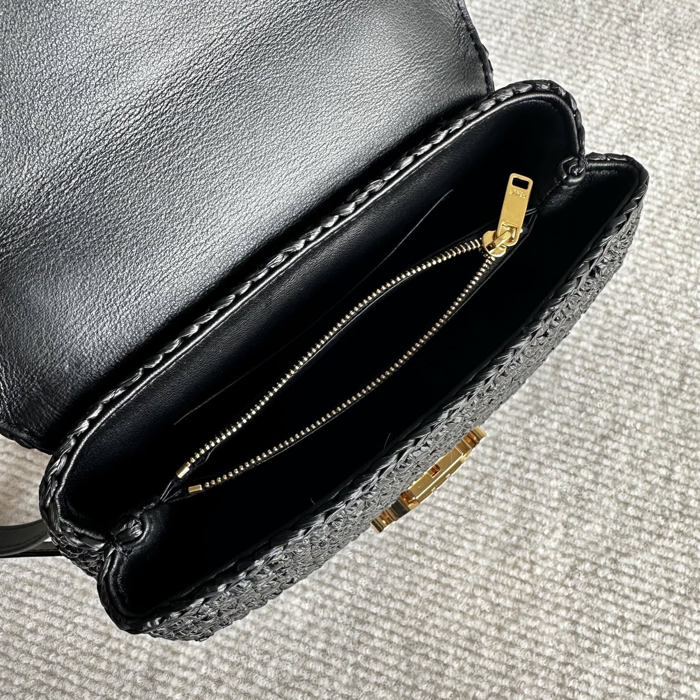 Celine TEEN NINO plant-based material and cowhide leather handbags 20.5x13x8cm