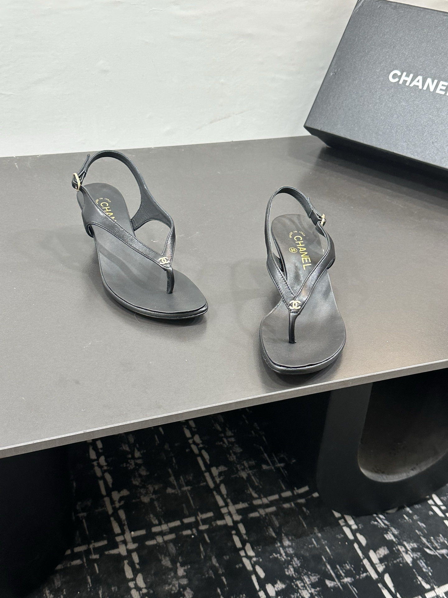 UA Chanel Sandals