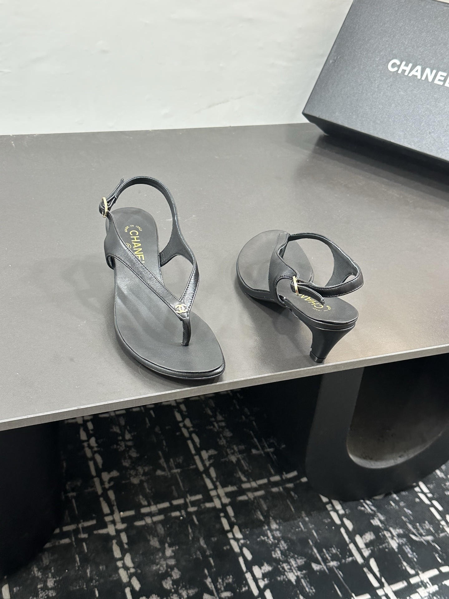 UA Chanel Sandals